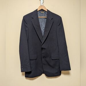 Brooks Brothers Brooksgate Men’s Navy Wool Blazer Jacket Size 42R Classic Fit Tw